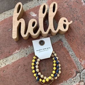 NWT 31 Bits Bracelet Set of 3